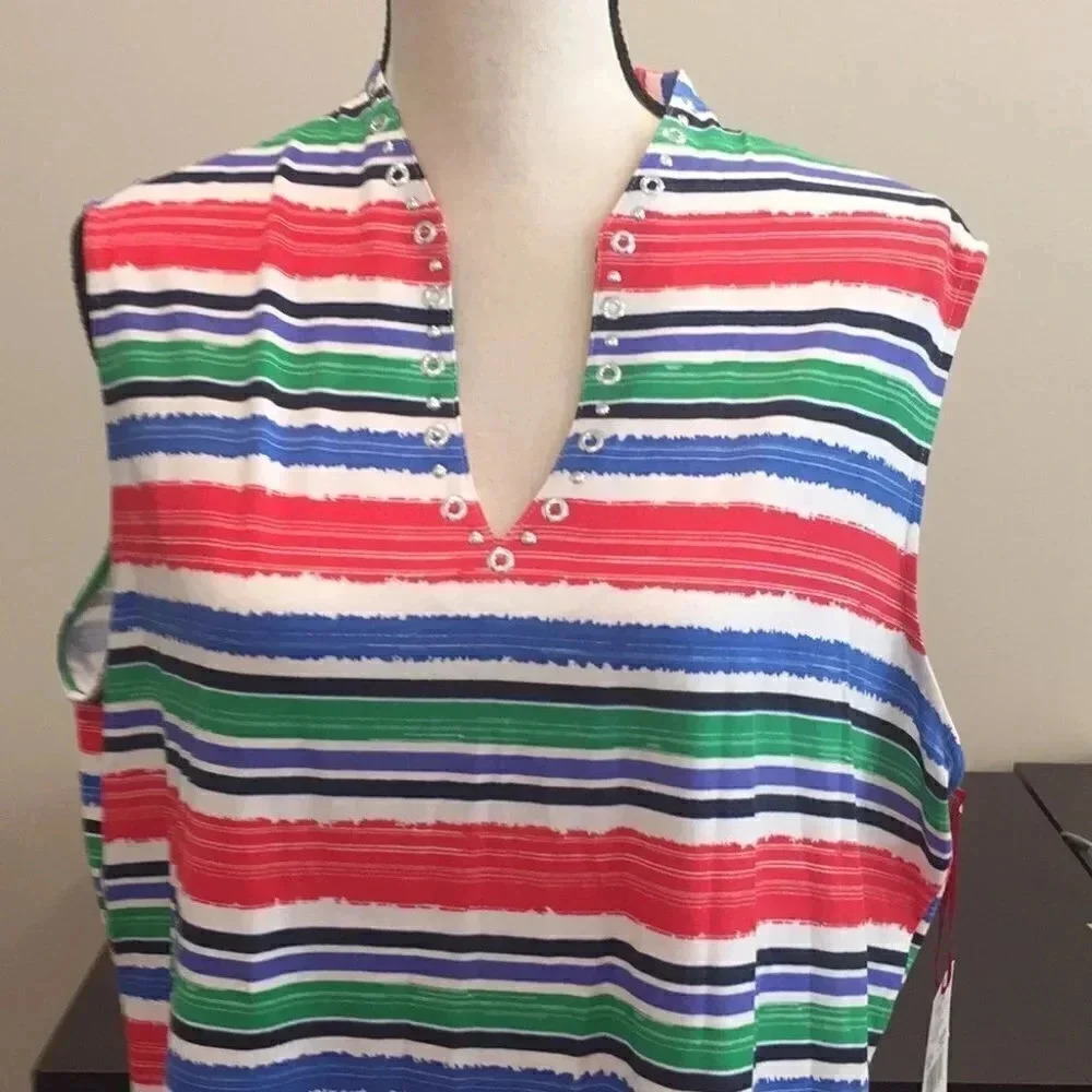 Ruby Rd sleeveless top - Picture 2 of 6